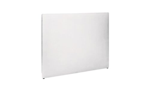 Cabecero Lisa Piel Blanco